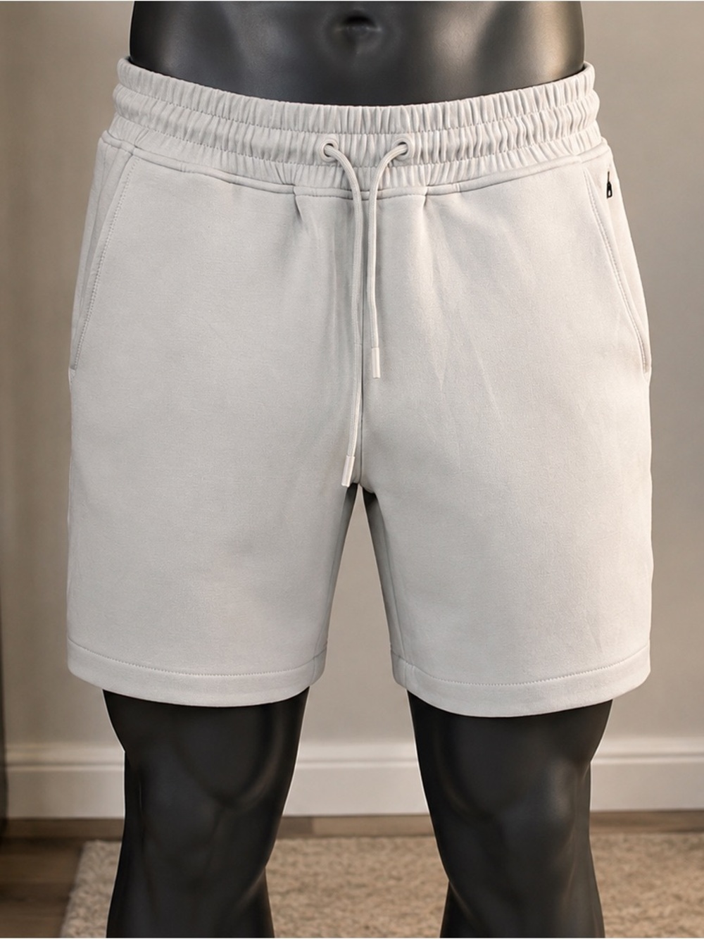 Infinity Linearflex Men’s Performance Hybrid Shorts Light Gray Size S
